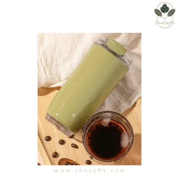 تراول ماگ اسمگ لارج سبز مغز پسته ای مدل Smeg 648